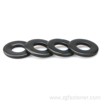 Steel Black Oxide Round Plain Washer Carbon Steel Black Finish Galvanized Flat Washer